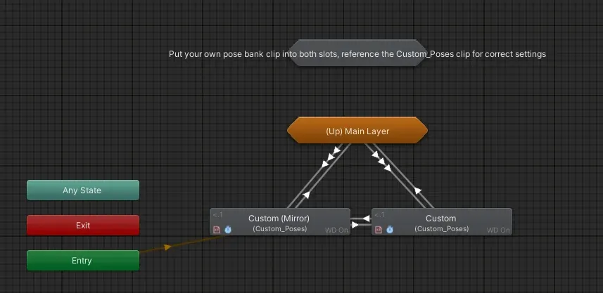 Custom Pose Bank of BUDDYWORKS Poses Extension.