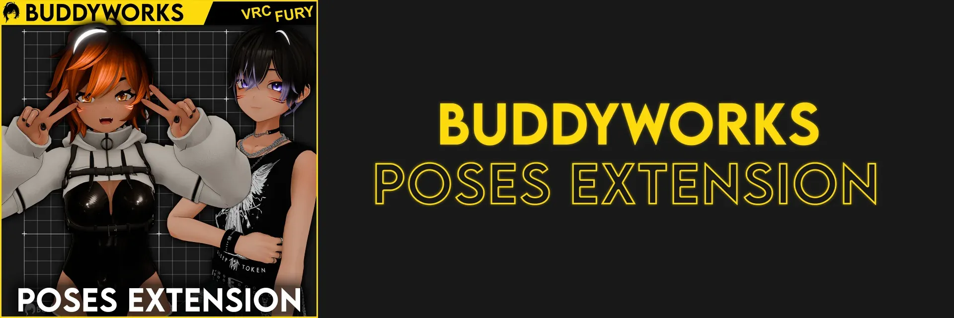 BUDDYWORKS Poses Extension Banner