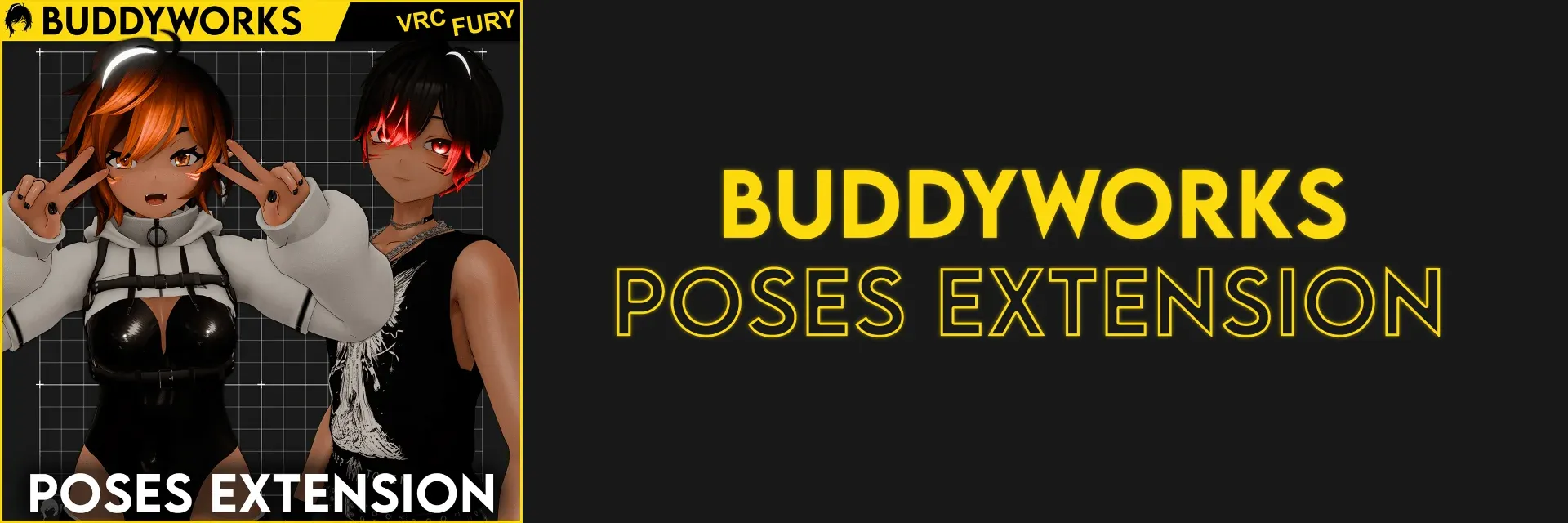 BUDDYWORKS Poses Extension Banner